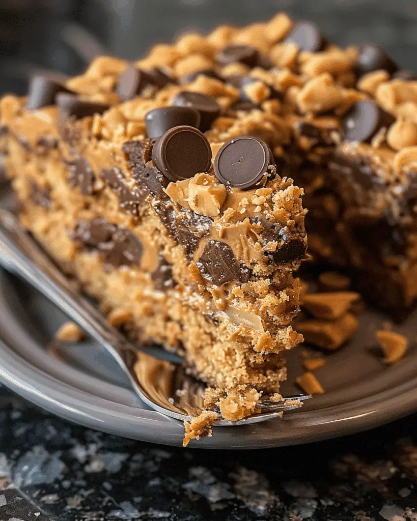 Peanut Butter Cup Dump Cake