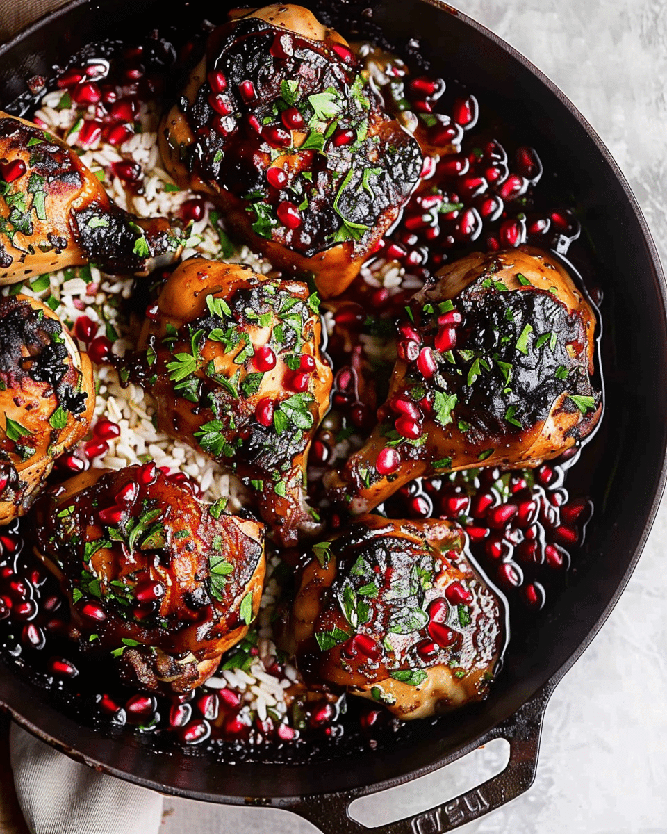 Pomegranate Chicken