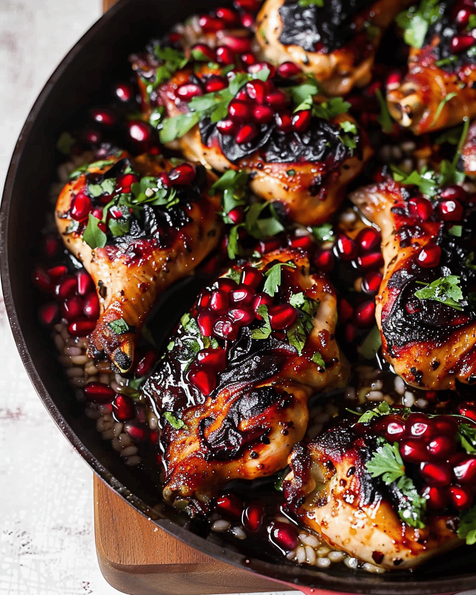 Pomegranate Chicken