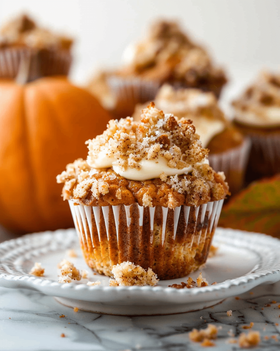 Pumpkin Cream Cheese Muffins