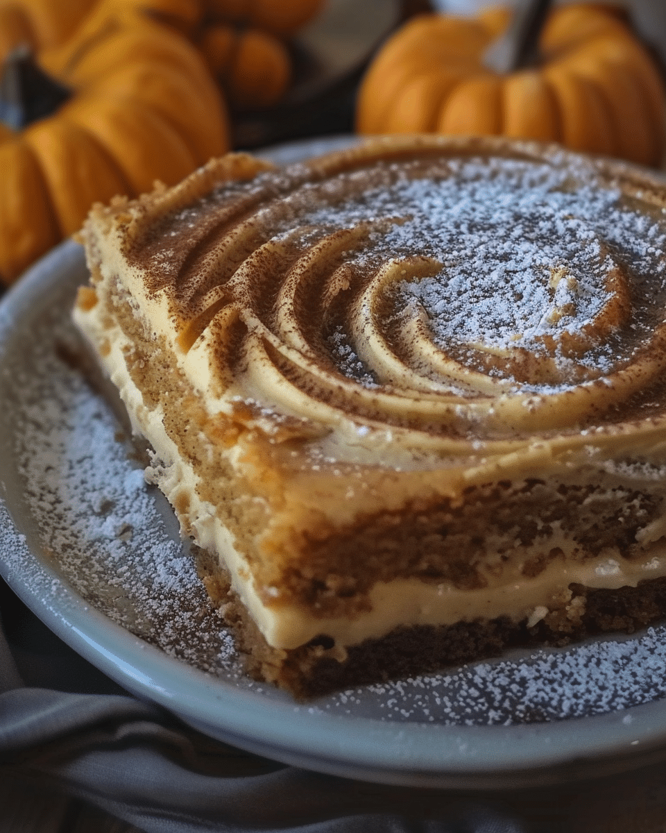 Pumpkin Spice Gooey Cake