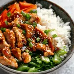 Quick Teriyaki Chicken Rice Bowls