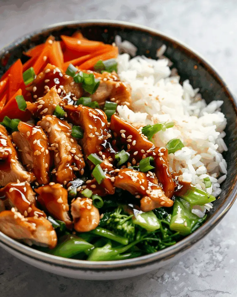 Quick Teriyaki Chicken Rice Bowls