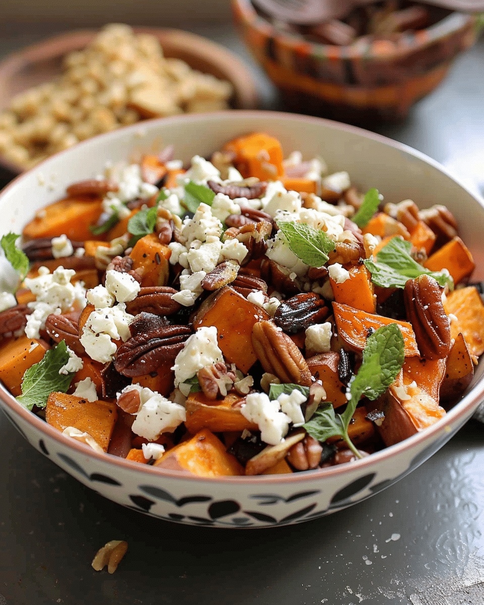 Roasted Sweet Potato Salad