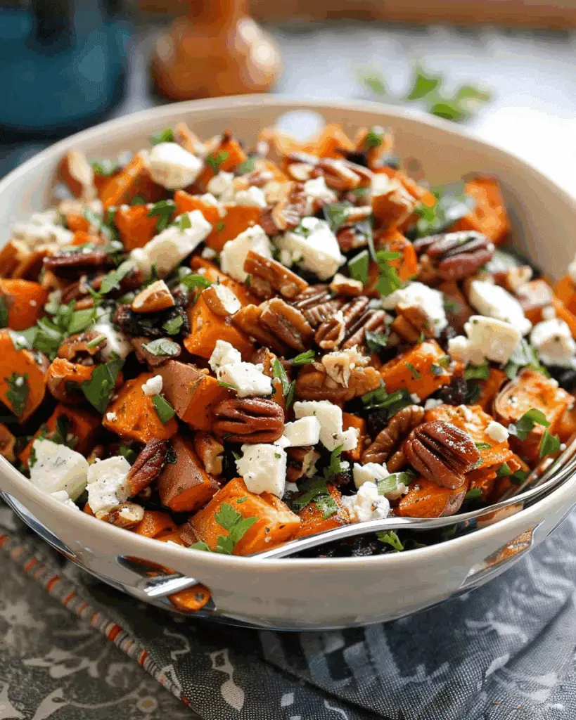 Roasted Sweet Potato Salad