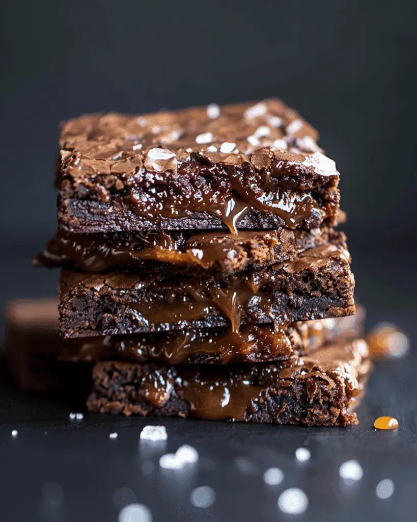 Salted Caramel Brownies