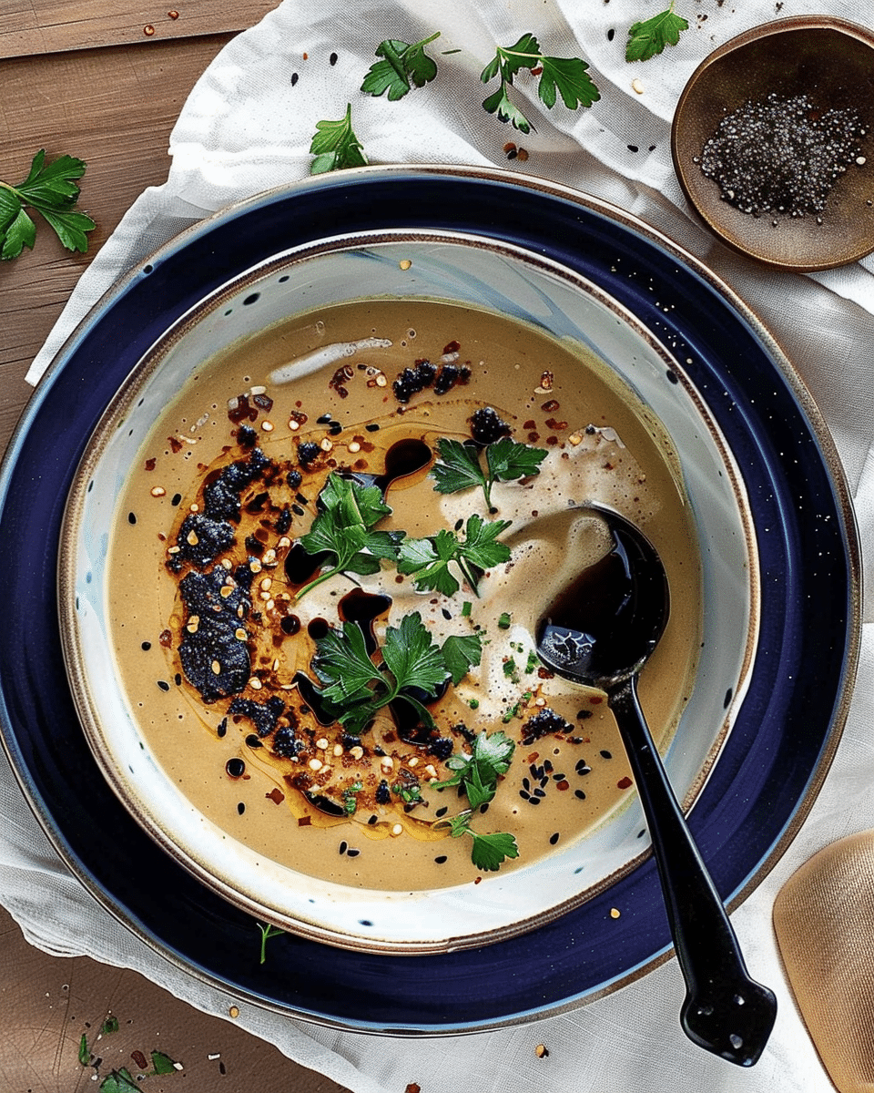 Smoky Eggplant and Cumin Soup