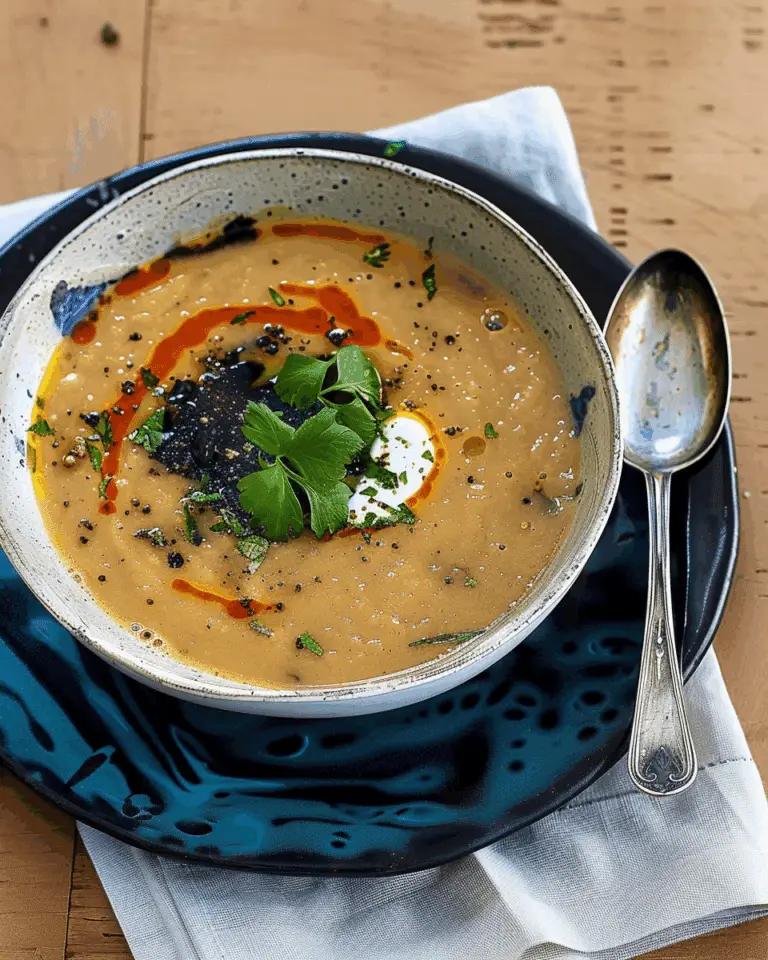 Smoky Eggplant and Cumin Soup