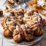 Snowflake Pull-Apart Monkey Bread