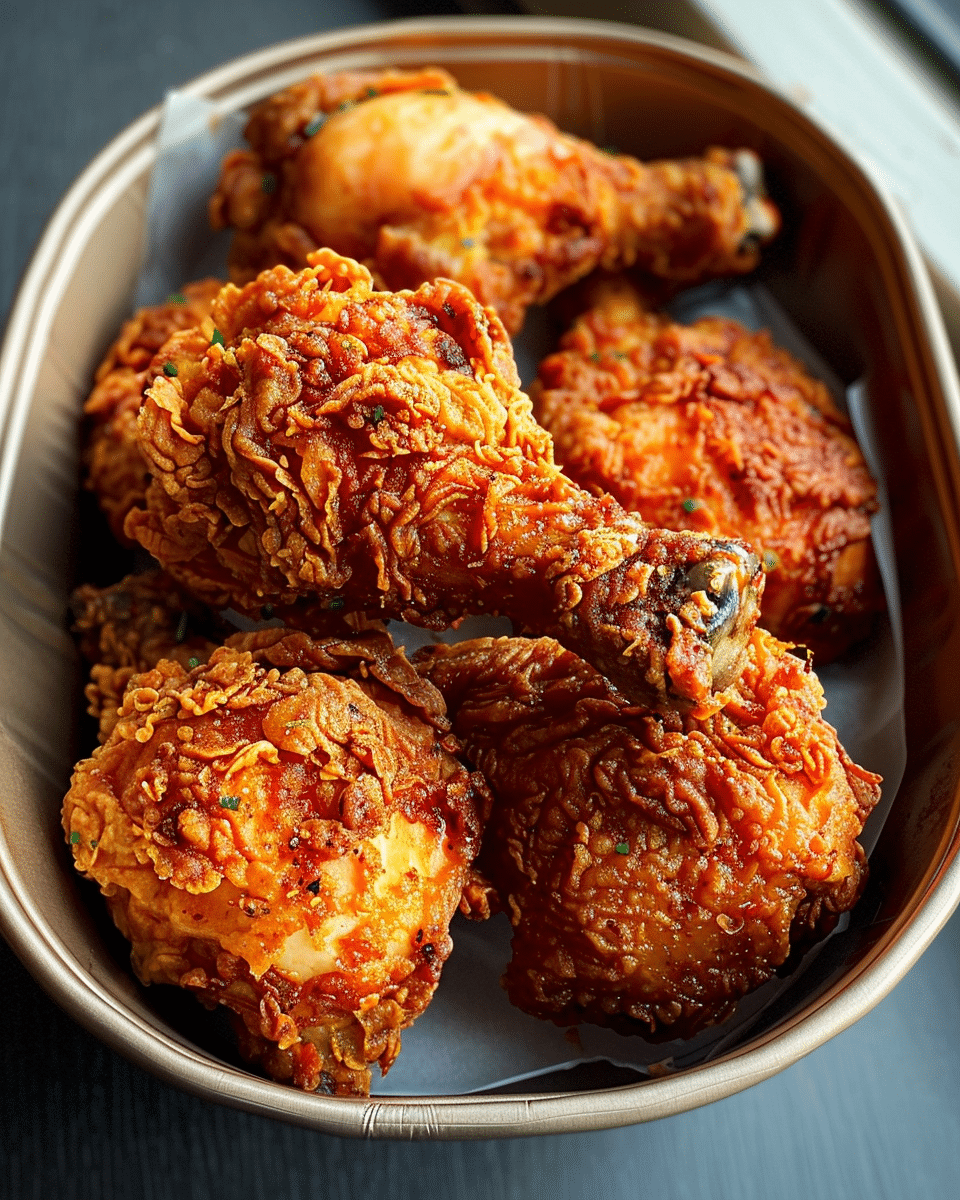 Crispy and Crunchy Korean Fried Chicken