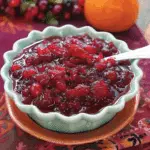 Spiced Cranberry Orange Relish