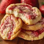 Strawberry Cheesecake Cookies