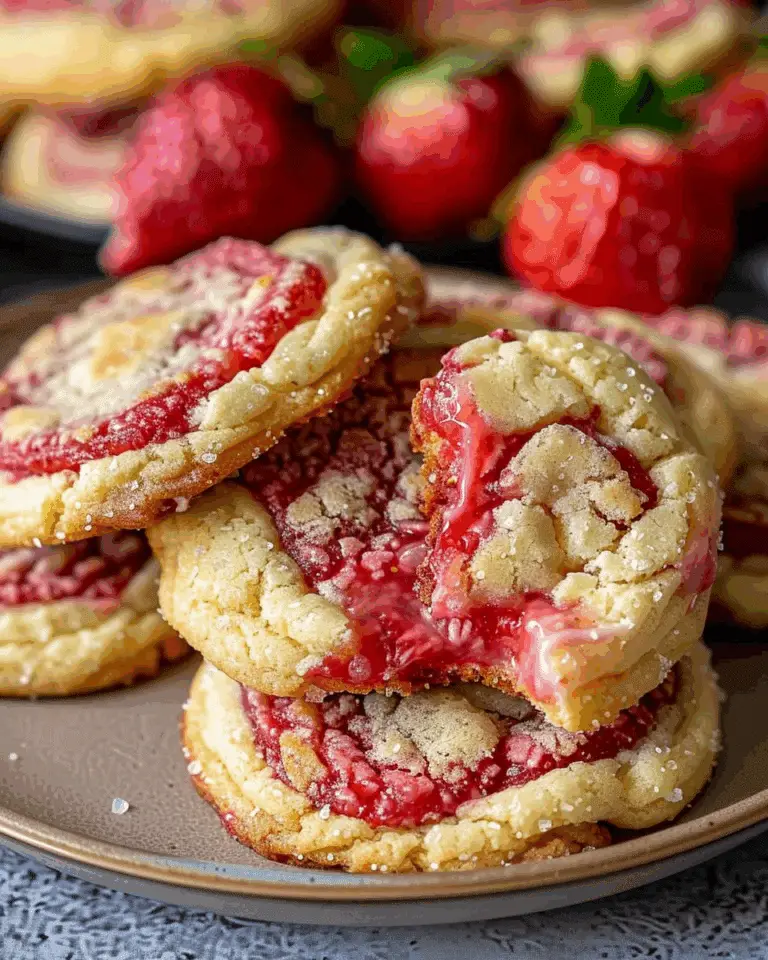 Strawberry Cheesecake Cookies