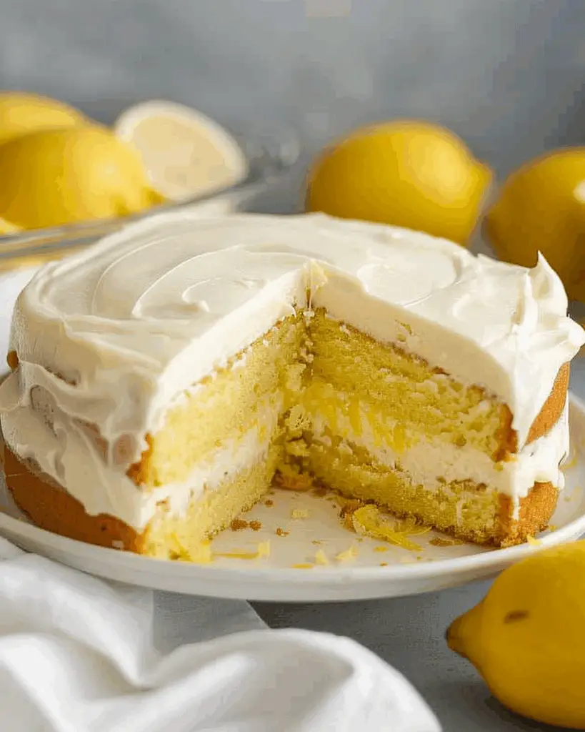 Super Easy Lemonade Cake