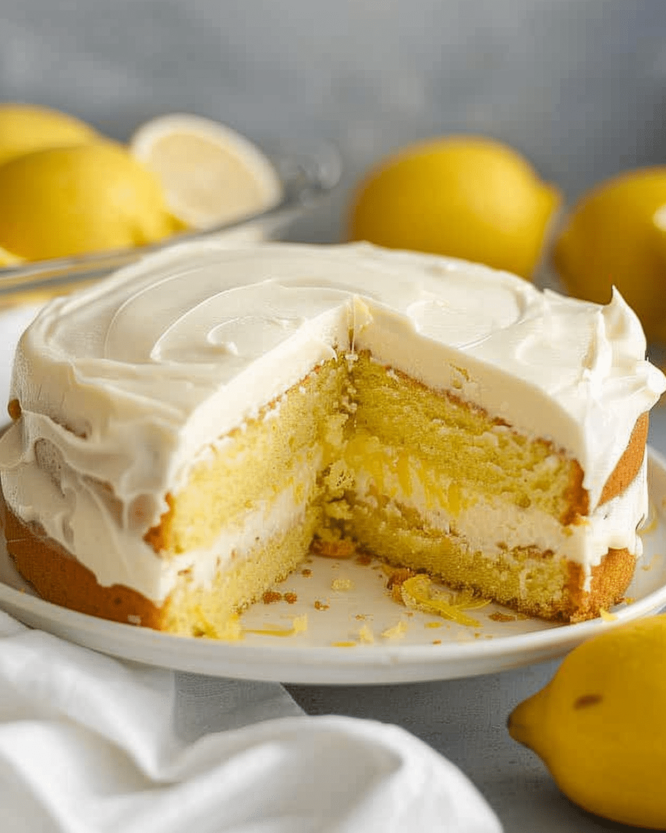 Super Easy Lemonade Cake