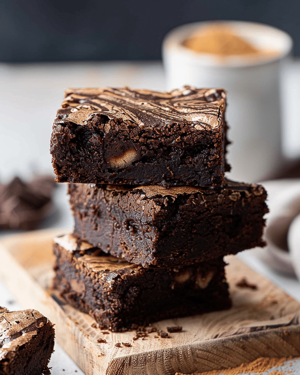 Tahini Swirl Brownies