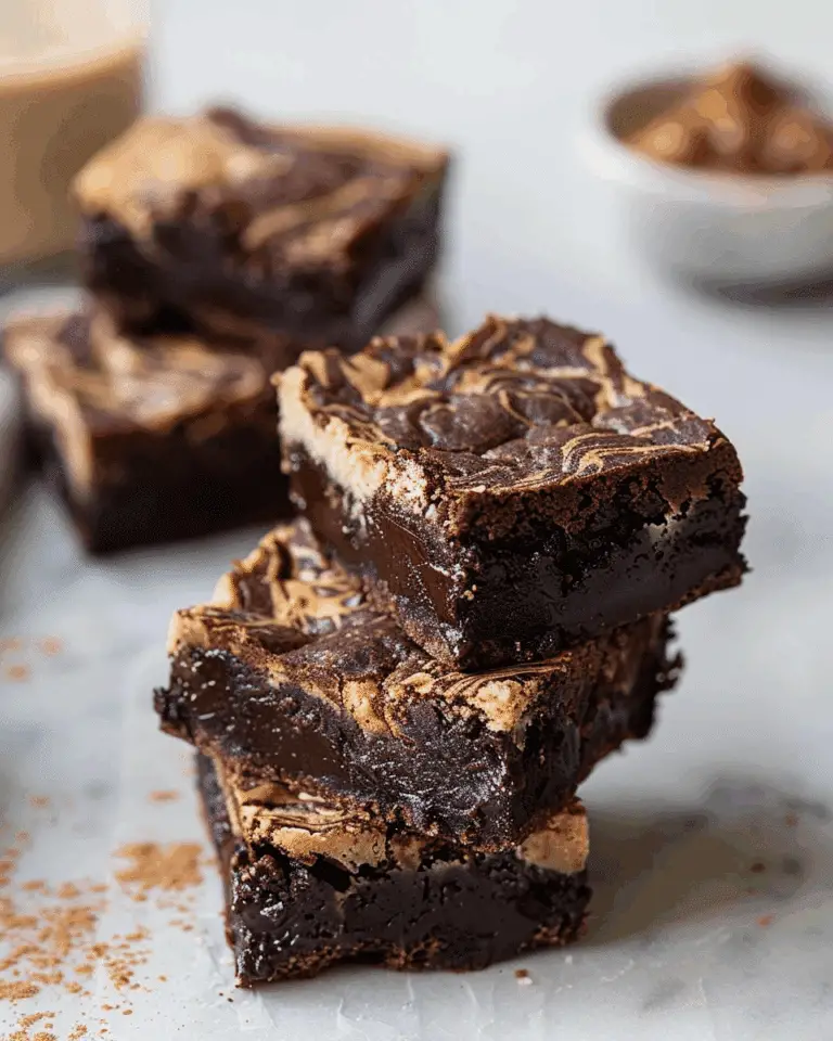 Tahini Swirl Brownies