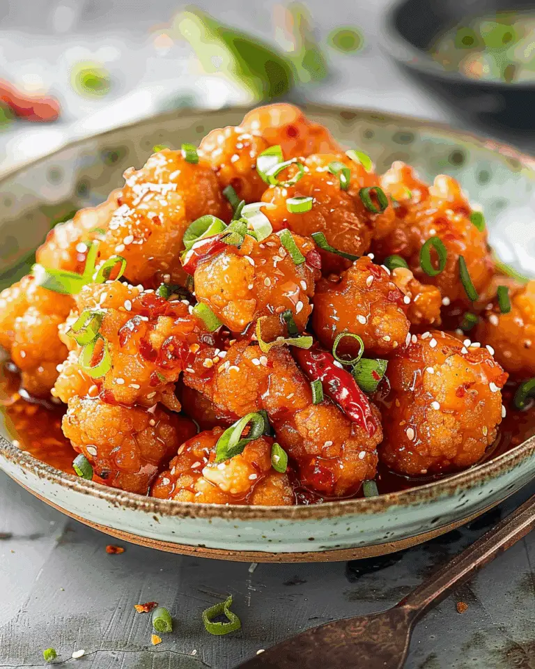 Thai Sweet Chili Cauliflower
