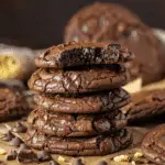 Triple Chocolate Brownie Cookies