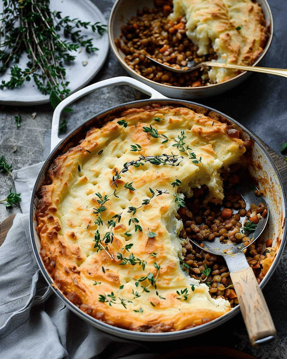 Vegan Lentil Shepherd’s Pie
