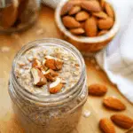 Almond Butter Overnight Oats