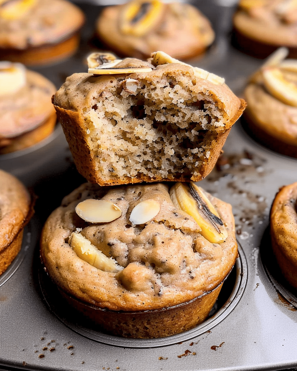 Almond Flour Banana Muffins