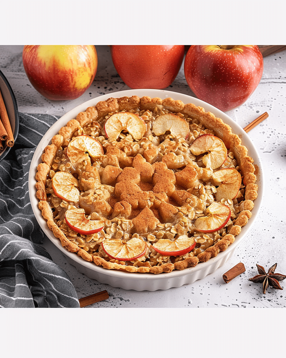 Apple Cinnamon Baked Oatmeal