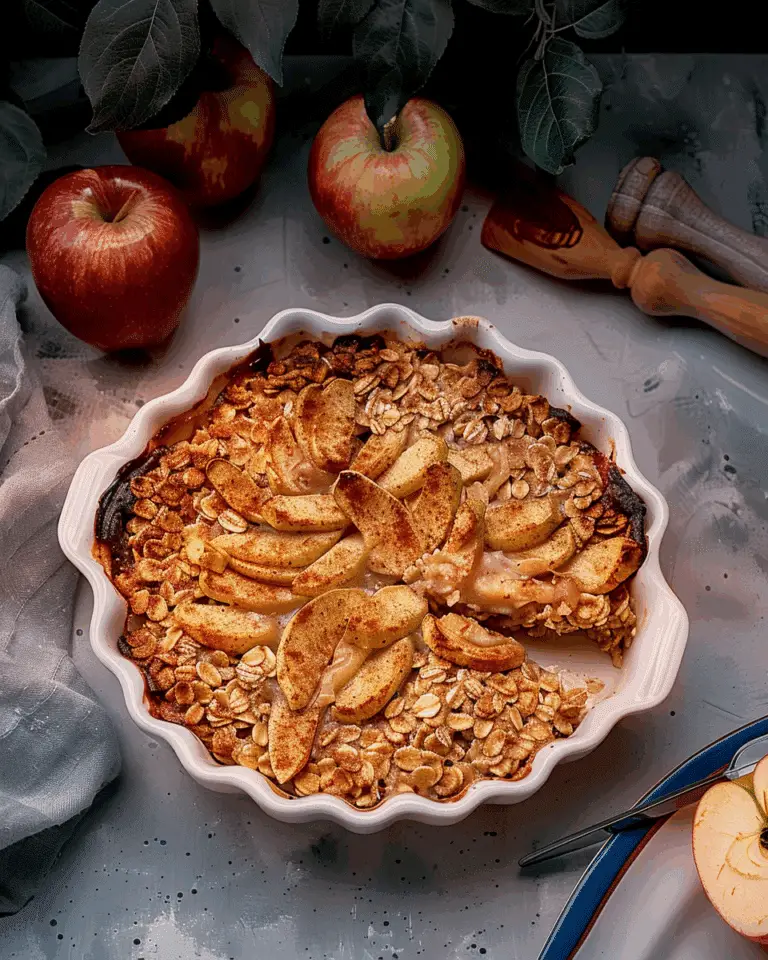 Apple Cinnamon Baked Oatmeal