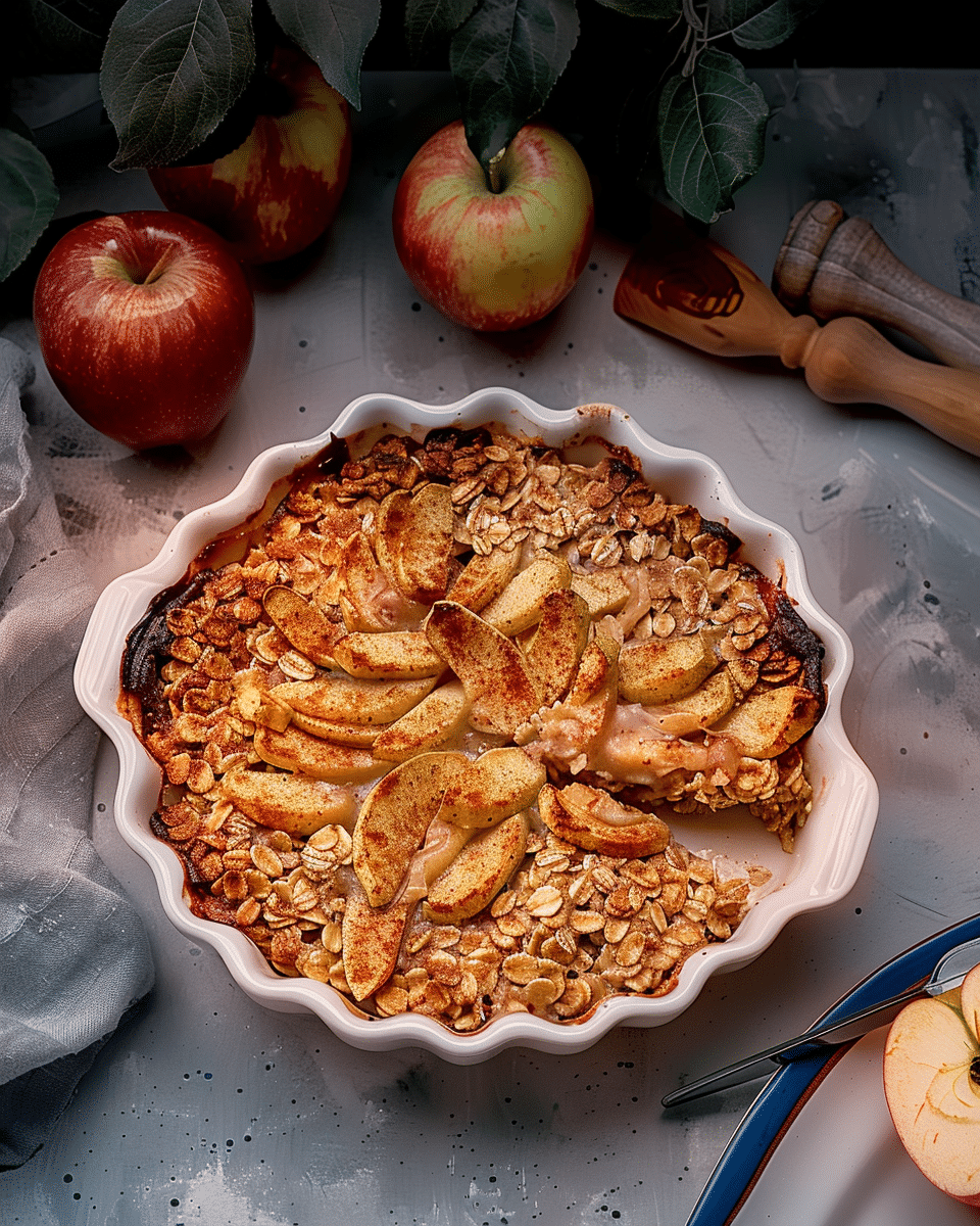 Apple Cinnamon Baked Oatmeal