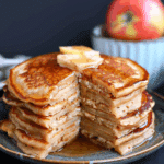 Apple Cinnamon Protein Pancakes