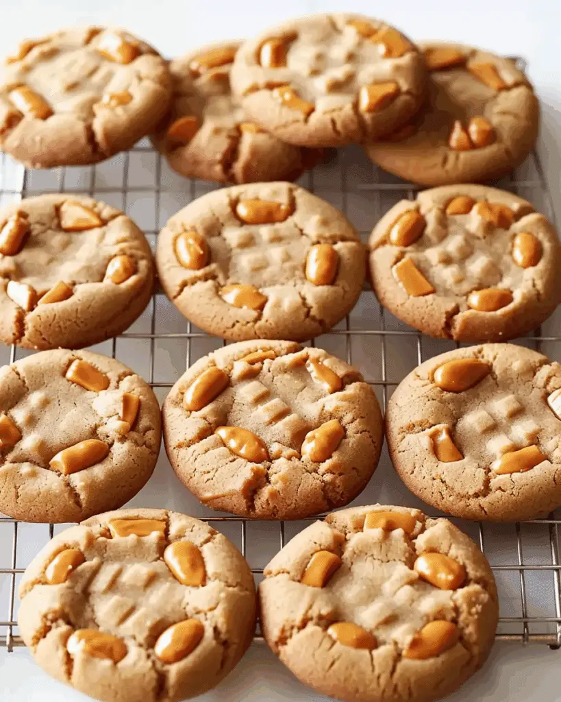 Caramel Cheesecake Cookies