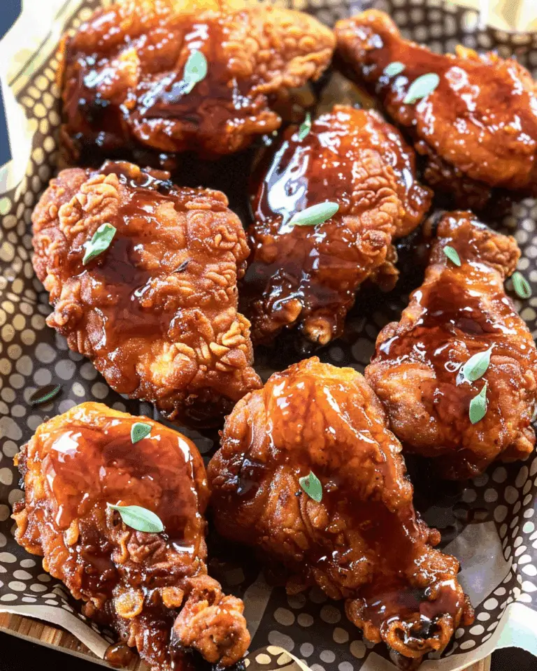 Baked Crunchy Hot Honey Chicken