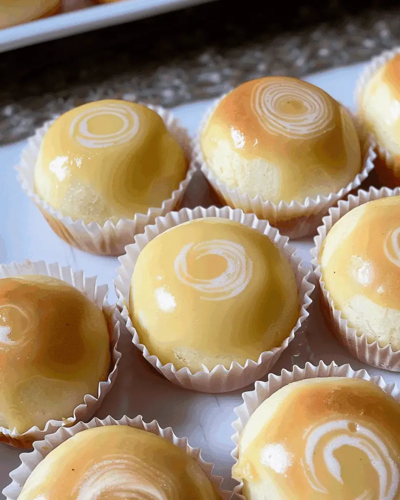 Baked Custard Bun (Cream Pan)