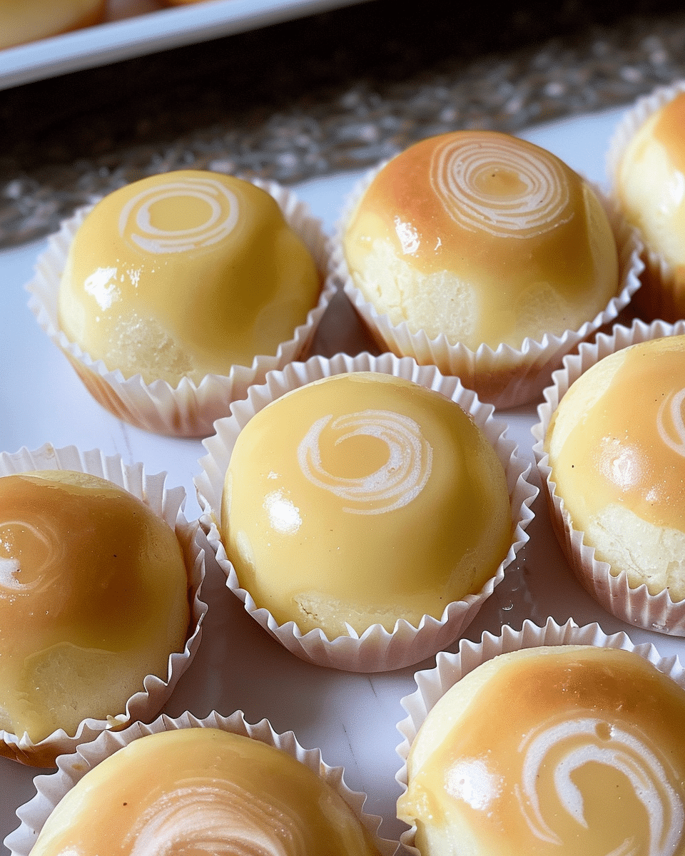 Baked Custard Bun (Cream Pan)