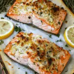 Baked Lemon Garlic Salmon