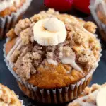 Banana Cinnamon Crumb Muffins