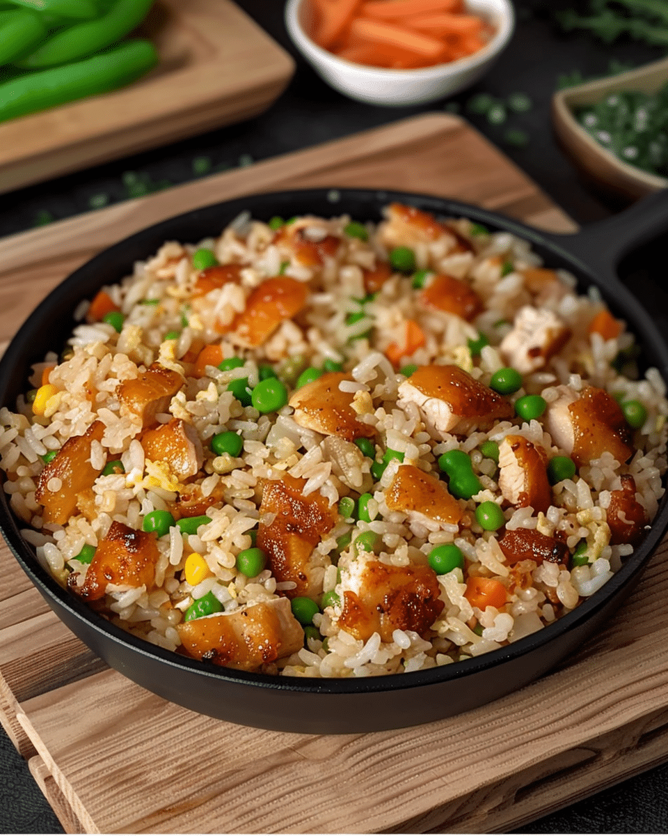 Bang Bang Chicken Fried Rice