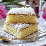 Basbousa – Egyptian Semolina & Coconut Cake with Orange Blossom Syrup