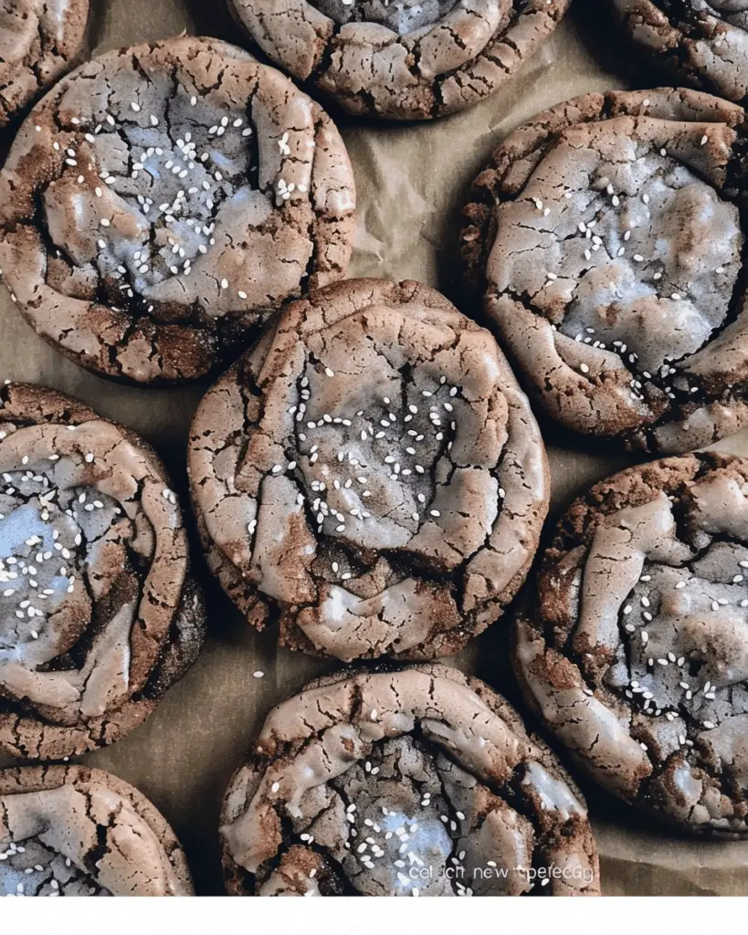 Black Sesame Cookies
