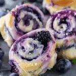 Blueberry Cheesecake Rolls
