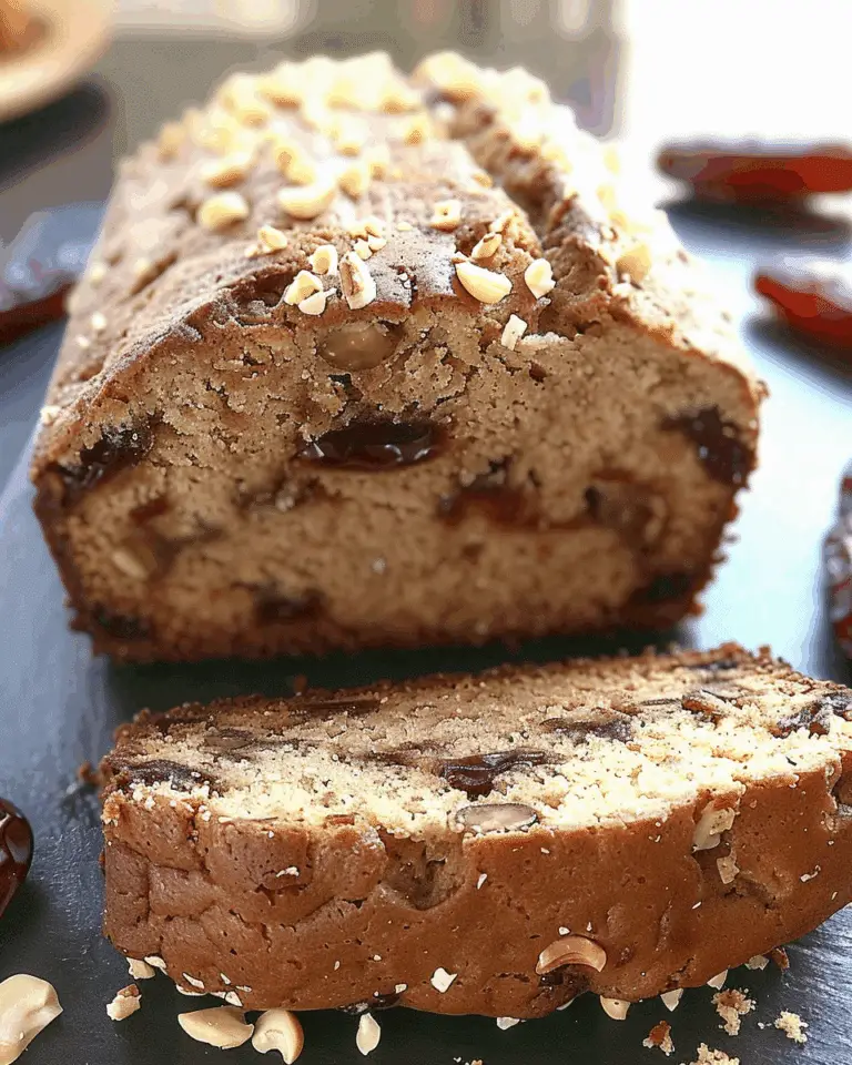 British Date and Walnut Loaf Cake