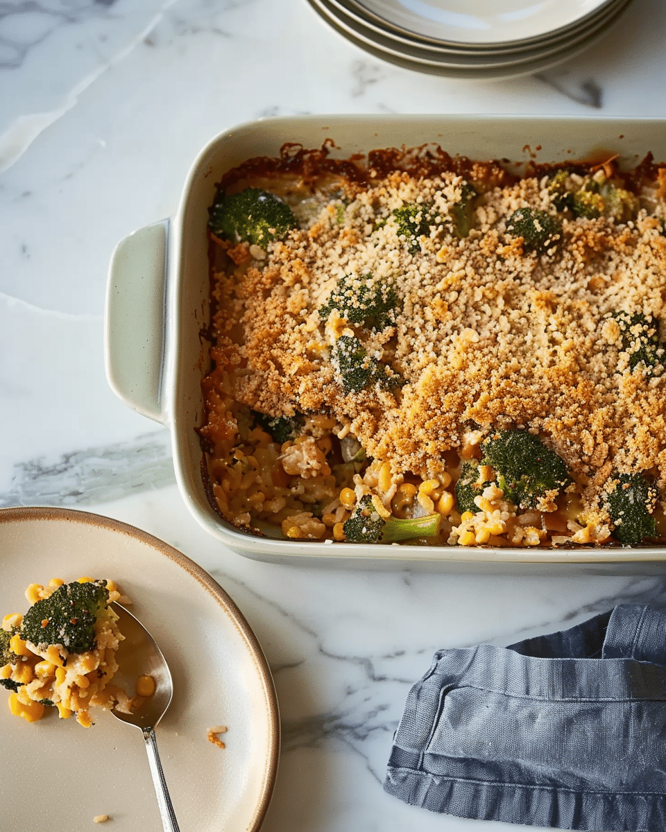 Broccoli Casserole With Rice
