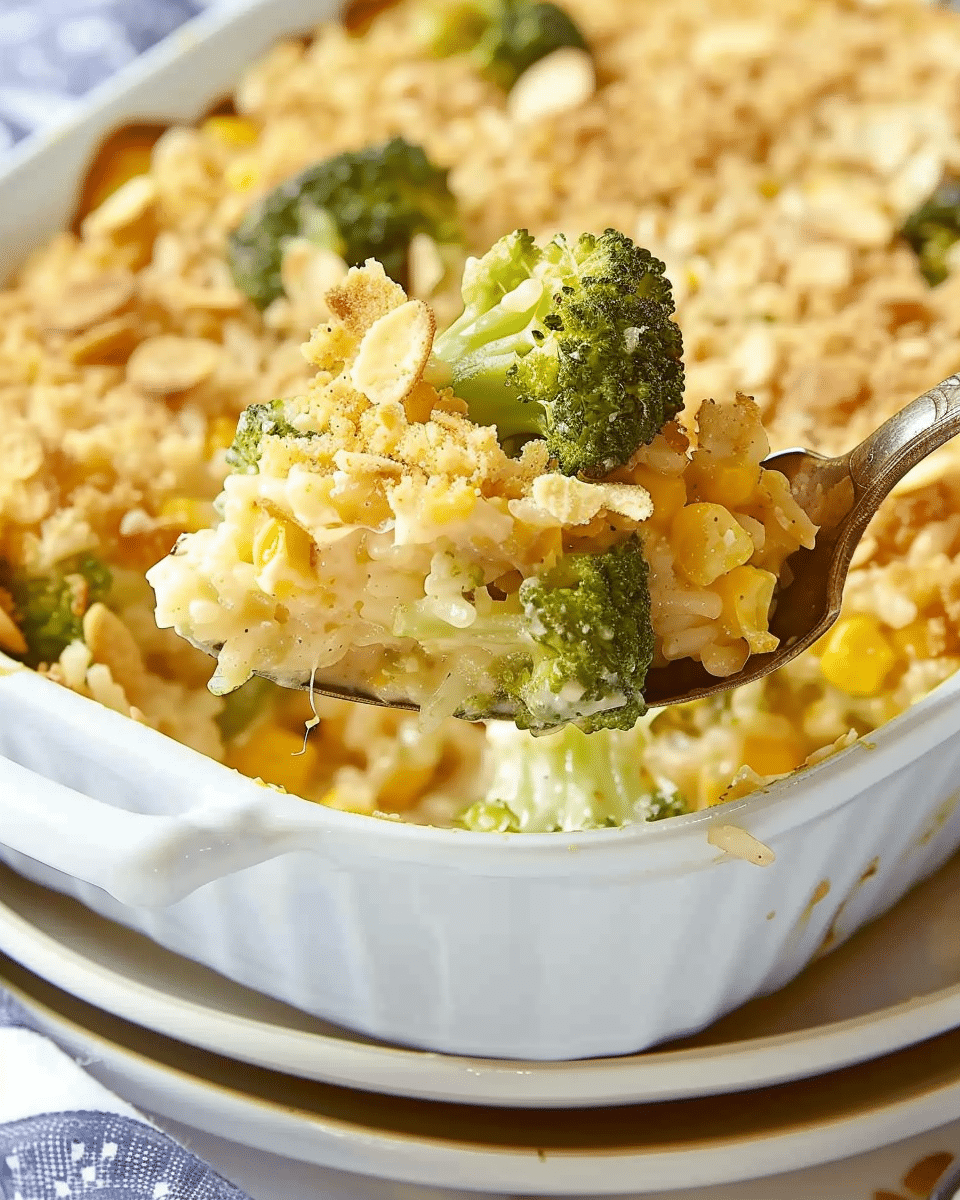 Broccoli Casserole With Rice