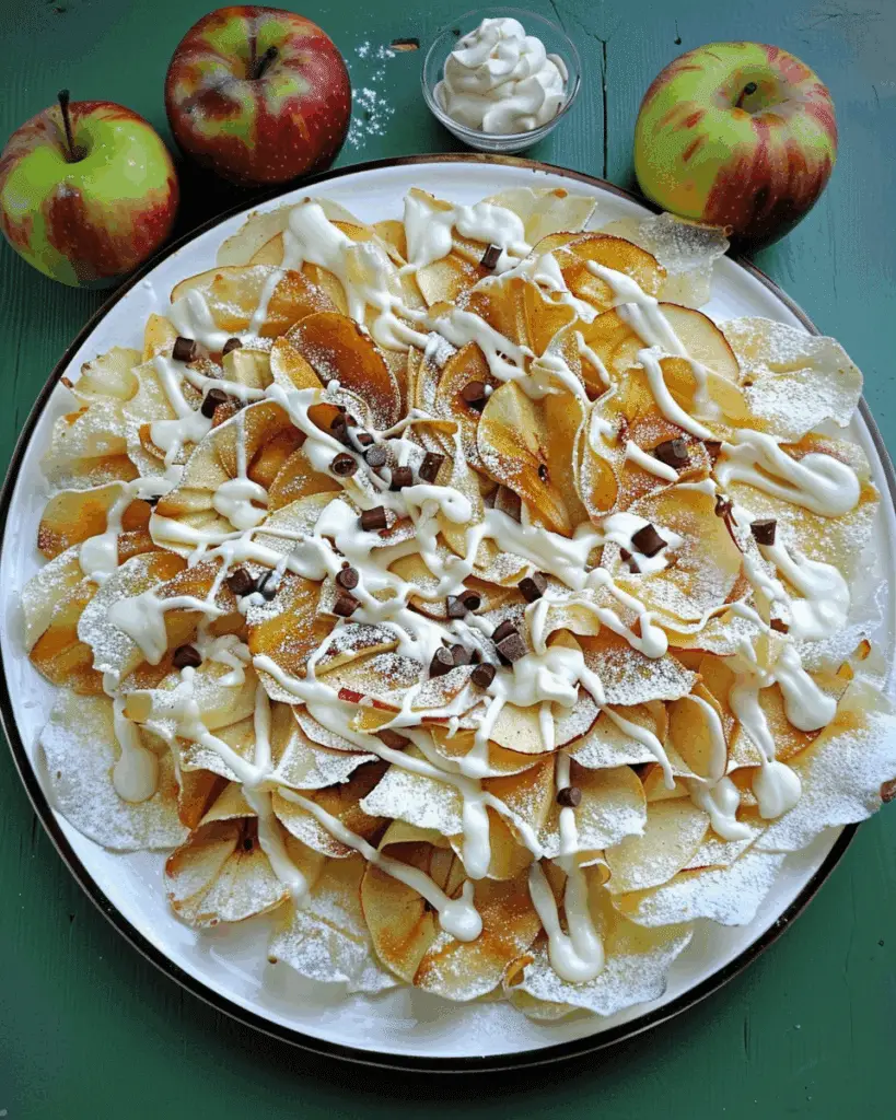 Caramel Apple Nachos