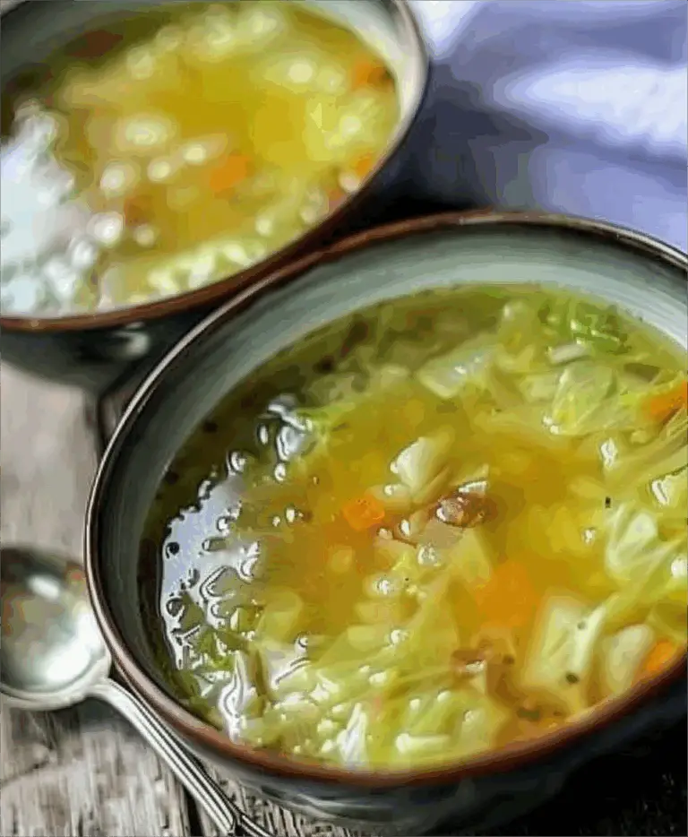 Cabbage “Fat-Burning” Soup
