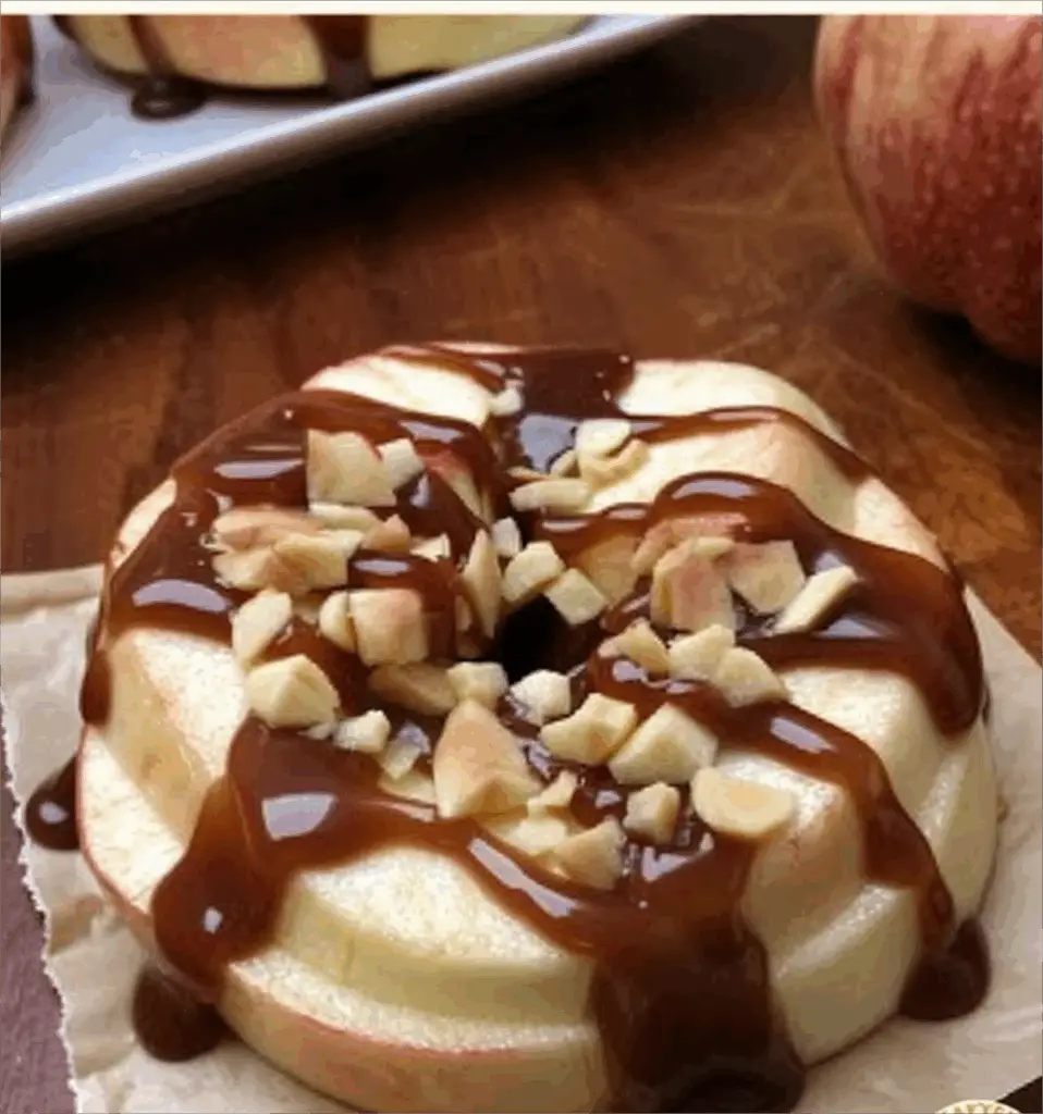 Caramel Apple Slices