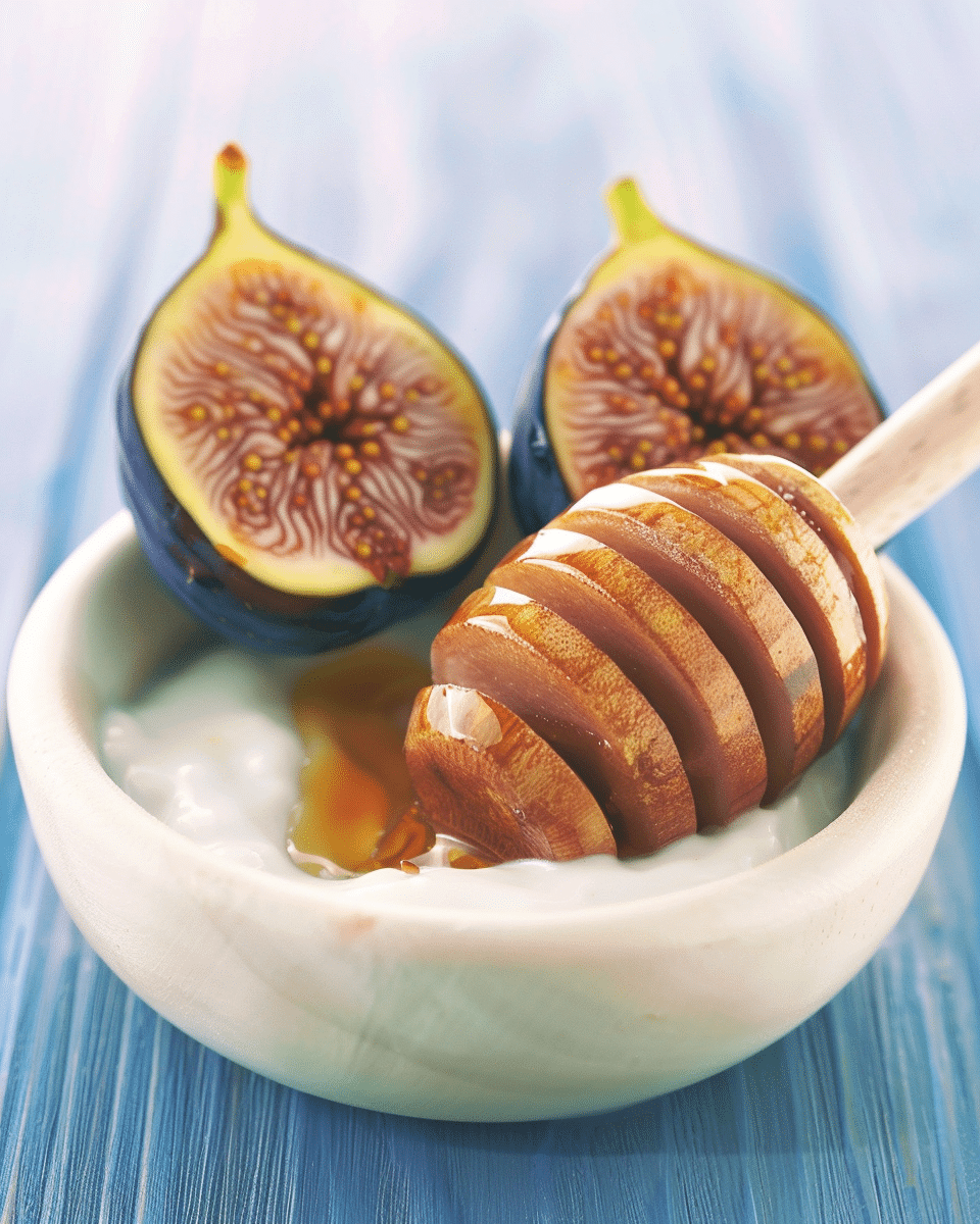 Caramelized Figs with Honey and Yogurt