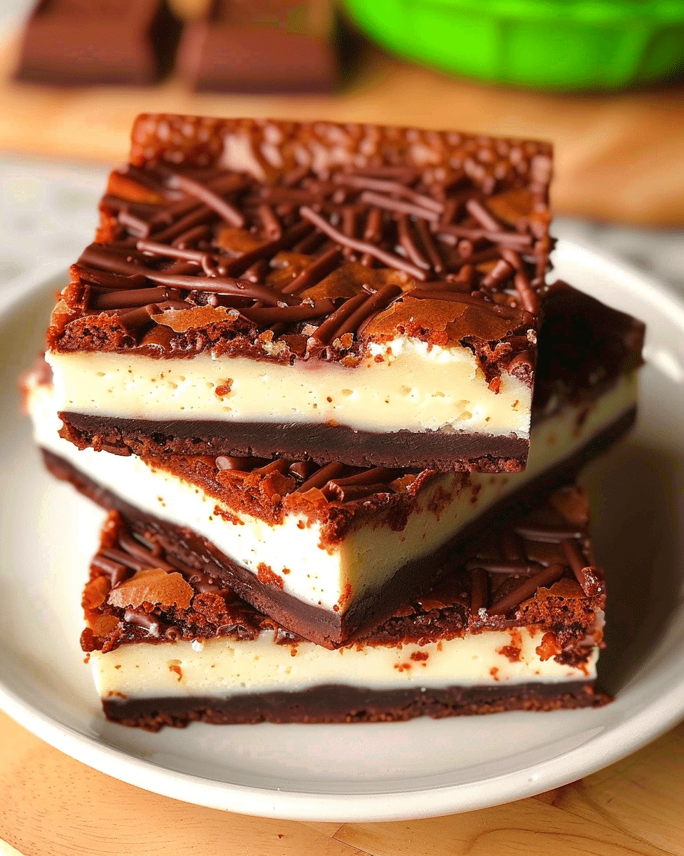 Cheesecake Brownies