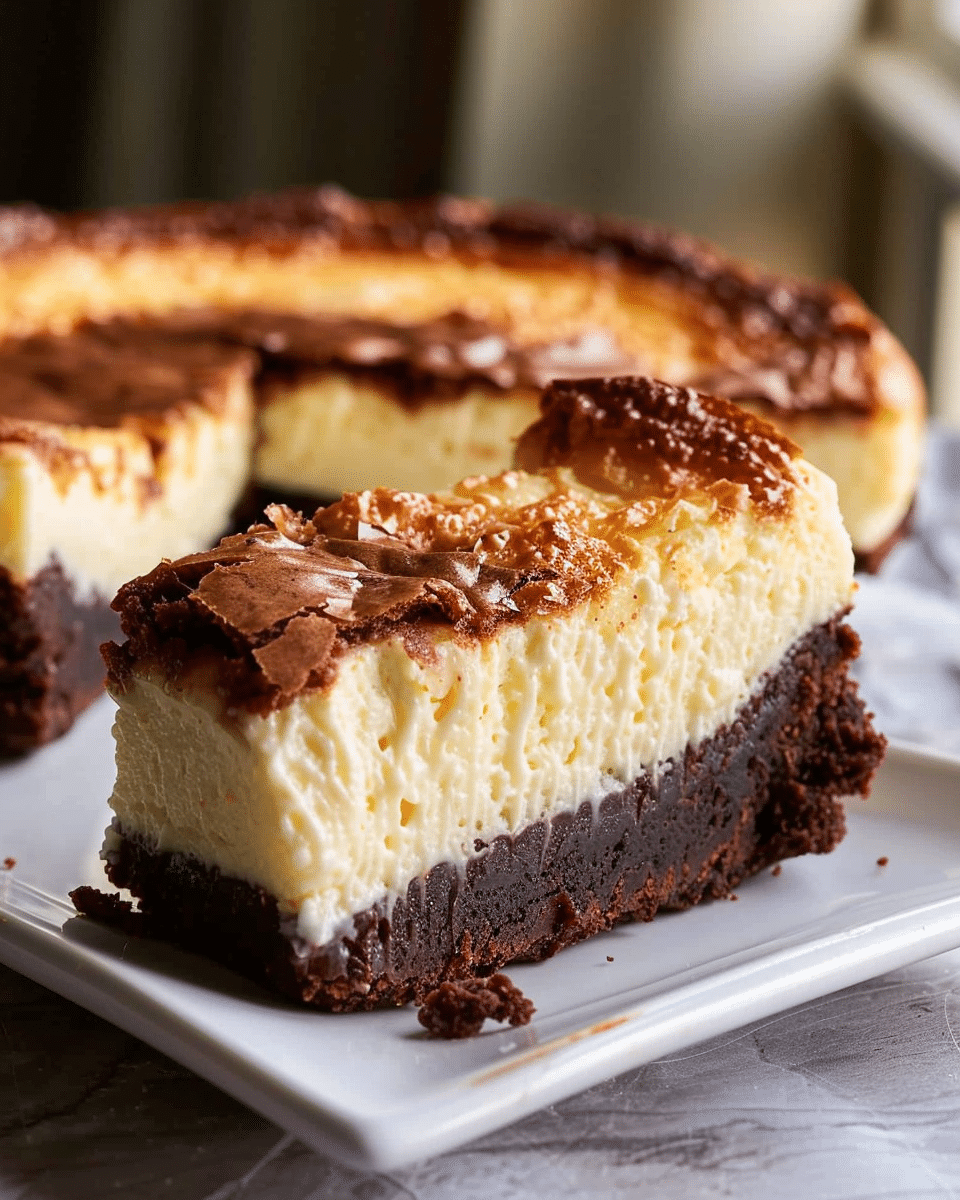 Cheesecake Brownies