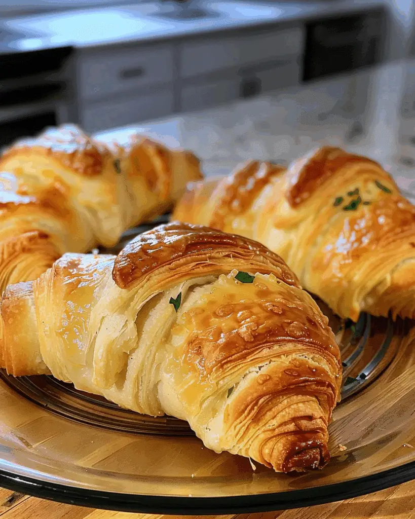 Cheesy Chicken Crescent Rolls